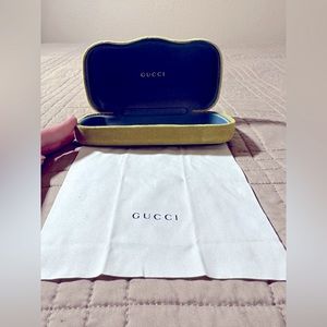 Large Gucci Sunglass Case with Dustcloth